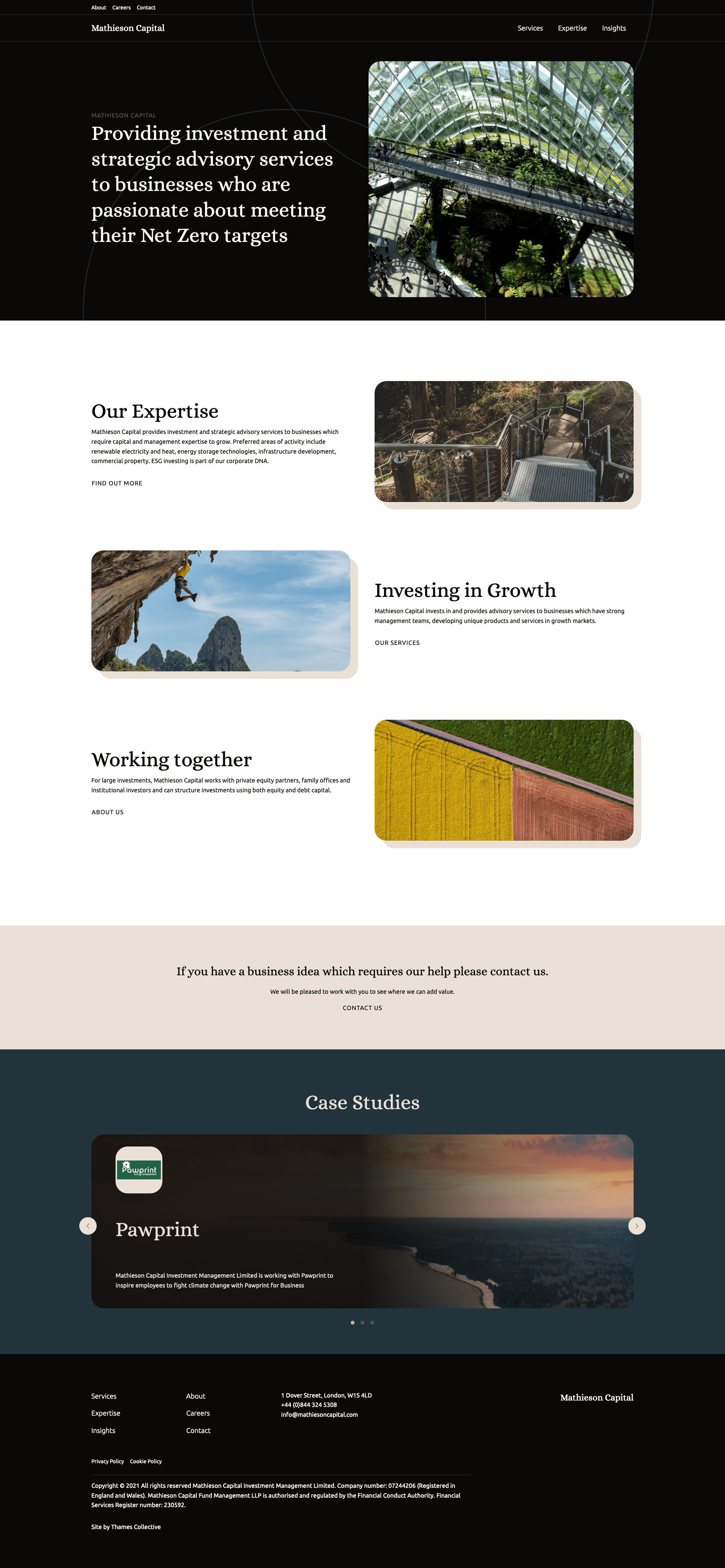 Alignment and simple layouts for your website.