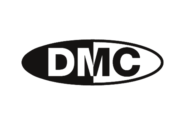 DMC World DJ Championships Logo Black and White No Background
